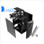 2019 new black color glass game chassis factory price C006